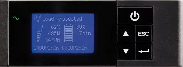 5P, Line-Interactive, 1U, UPS, Rackmount