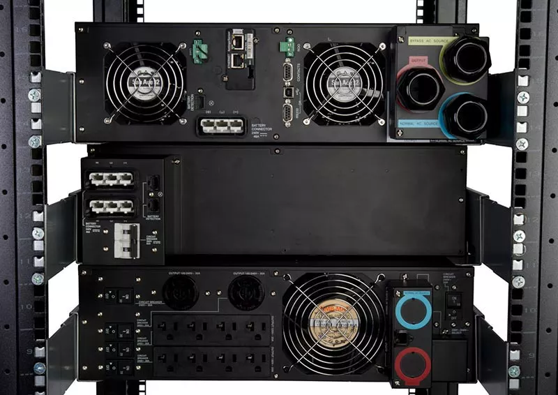 9PX 8kVA & 11kVA with transformer, rear, back